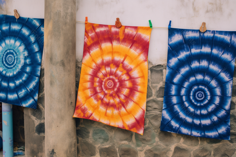 挂在墙上的民族特色的花布,高清,摄影图,摄影图片,图片大全,摄影图免费下载